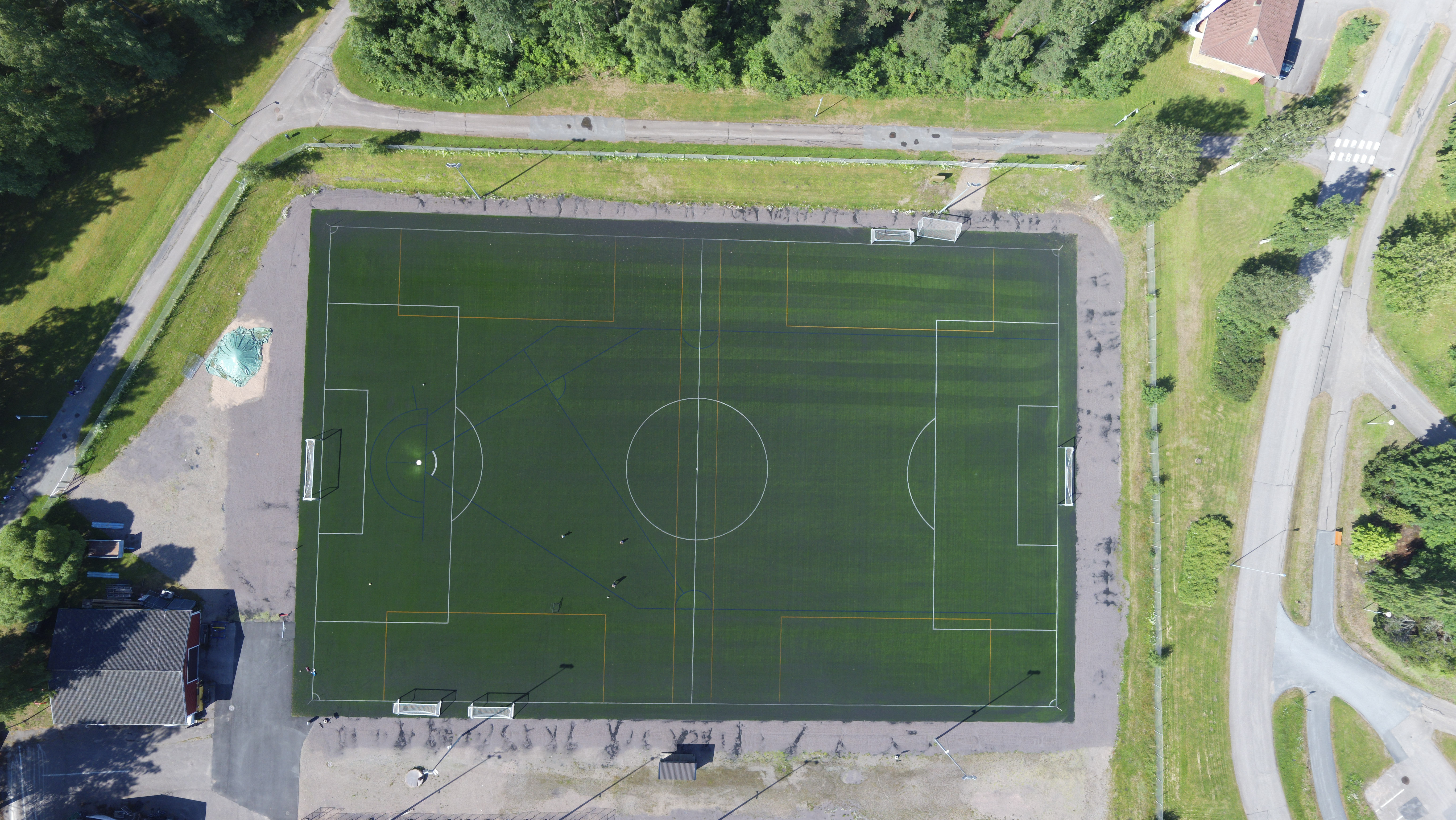 Tekonurmikenttä ilmakuva