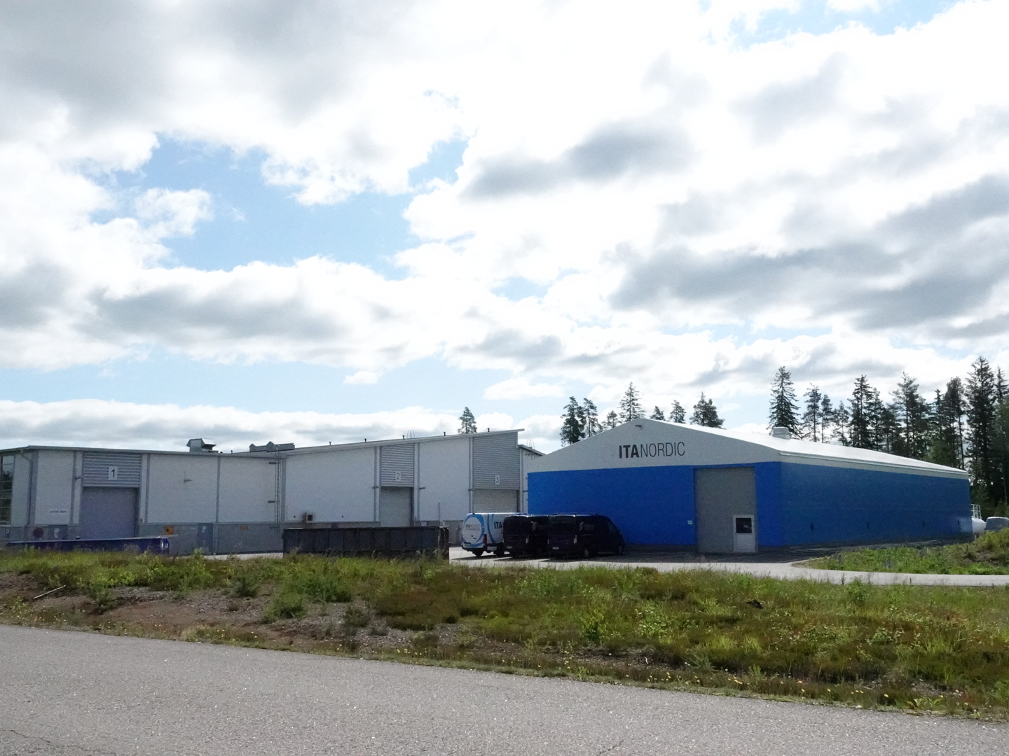 Tyvitie 2 halli ulkokuva